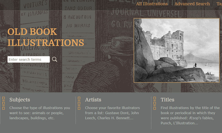 Scopri di più sull'articolo Old Book Illustrations: un grande archivio di illustrazioni vintage