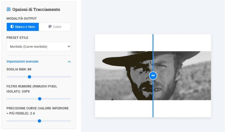 Come Vettorializzare un’Immagine Gratis (in SVG o DXF) Direttamente Online